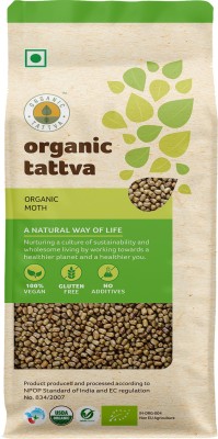 Organic Tattva Mot Matki (Whole)(500 g)