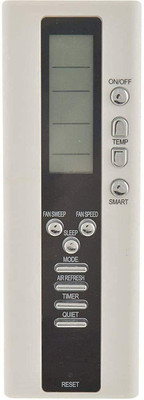 BhalTech 119 AC Compatible for  VESTAR AC Remote Controller(White)