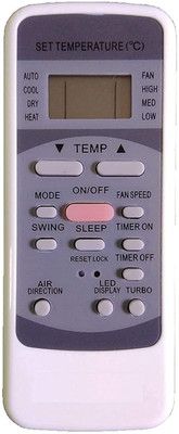 BhalTech 12 AC Compatible for  Llyod AC Remote Controller(White)