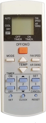 BhalTech 29 AC Compatible for  Panasonic AC Remote Controller(White)