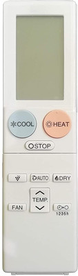 BhalTech 216 AC Compatible for  Sharp AC Remote Controller(White)