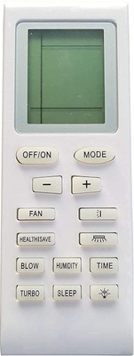 BhalTech 18 AC Compatible for  VIDEOCON AC Remote Controller(White)