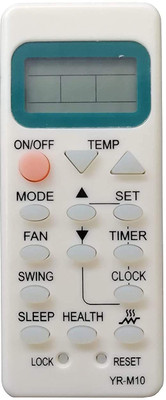 BhalTech VE-73 AC Compatible for  Kelvinator AC Remote Controller(White)