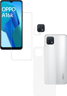 Ten To 11 Front and Back Tempered Glass for Oppo A16K(Pack of 3)