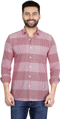 5TH ANFOLD Men Checkered Casual Multicolor Shirt