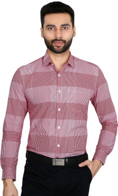 5TH ANFOLD Men Checkered Formal Multicolor Shirt