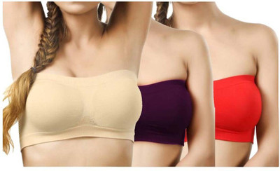 FILBA by apraa Tube Bra Women Bandeau/Tube Non Padded Bra(Multicolor)