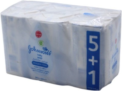 JOHNSON'S IMPORTED BABY MILD & GENTLE CLEANSE SOAP (PACK OF 6) - 125g(6 x 125 g)