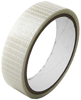 BlissMo Water Proof Cricket Bat Face Protection Fiber Tape Roll 34 mm Protection Tape(White)