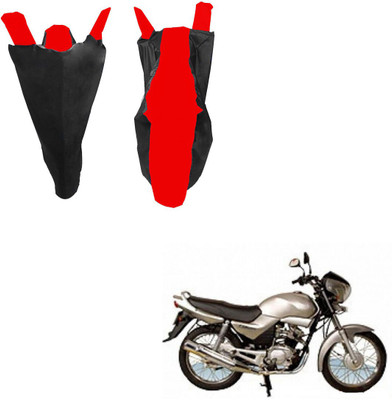 RiderShine Two Wheeler Cover for Yamaha(Libero LX, Black, Red)