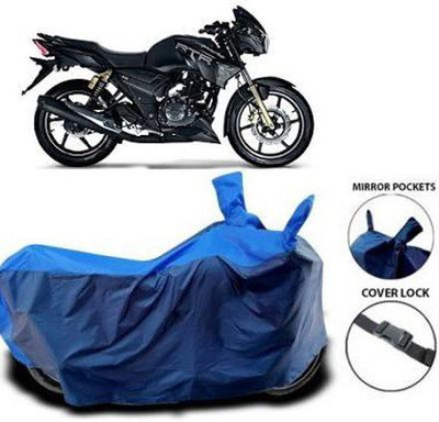Mdstar Waterproof Two Wheeler Cover for TVS(Apache RTR 200, Multicolor)