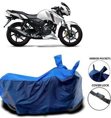 OliverX Waterproof Two Wheeler Cover for TVS(Apache RTR 200, Multicolor)