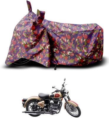 KEDIT Two Wheeler Cover for Royal Enfield(Bullet 500, Multicolor)