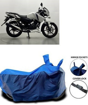 OliverX Waterproof Two Wheeler Cover for TVS(Apache RTR 200, Multicolor)