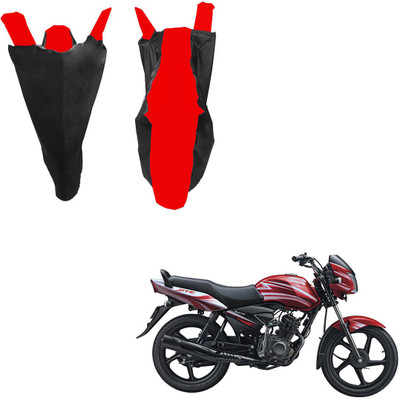 RiderShine Waterproof Two Wheeler Cover for TVS(Jive, Black, Red)