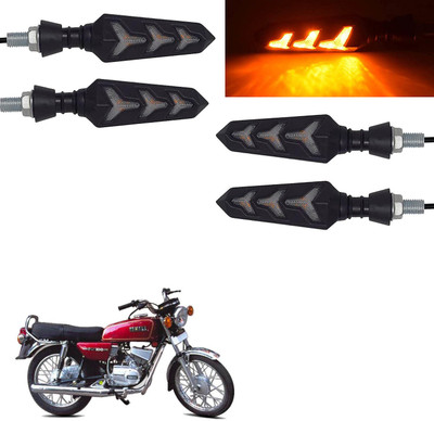 Vagary Rear, Side LED Indicator Light for Yamaha Universal For Bike(Yellow)