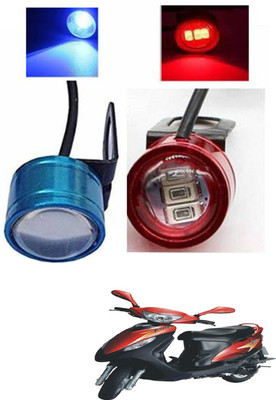 Generox Rear LED Indicator Light for Mahindra Flyte(Blue, Red)