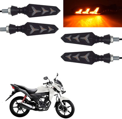 Vagary Rear, Side LED Indicator Light for Honda CB Twister(Yellow)