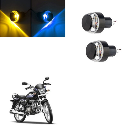 Vagary Front LED Indicator Light for Hero Splendor Pro(Blue, Yellow)