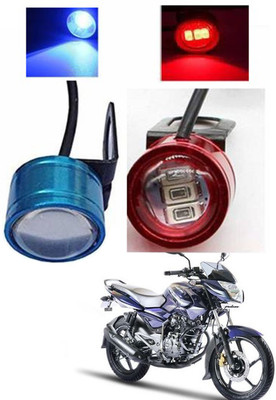 Generox Rear LED Indicator Light for Universal For Bike Pulsar 135 LS(Blue, Red)
