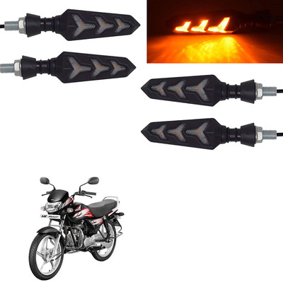 Vagary Rear, Side LED Indicator Light for Hero HF Deluxe(Yellow)
