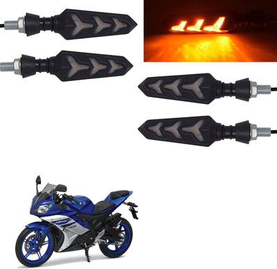 Vagary Rear, Side LED Indicator Light for Yamaha R15(Yellow)