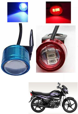 Generox Rear LED Indicator Light for Hero Super Splendor(Blue, Red)