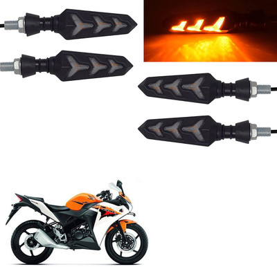 Vagary Rear, Side LED Indicator Light for Honda CBR 150R(Yellow)