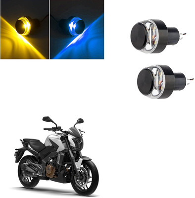 Vagary Front LED Indicator Light for Bajaj Universal For Bike(Blue, Yellow)