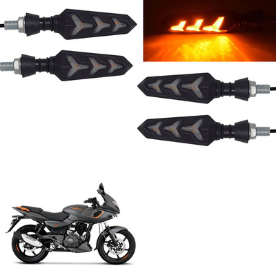 Vagary Rear, Side LED Indicator Light for Bajaj Pulsar 180 DTS-i(Yellow)