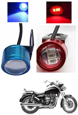 Generox Rear LED Indicator Light for Royal Enfield Thunder Bird 500(Blue, Red)