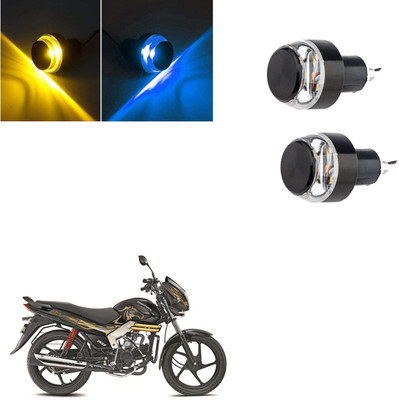 Vagary Front LED Indicator Light for Mahindra Universal For Bike(Blue, Yellow)