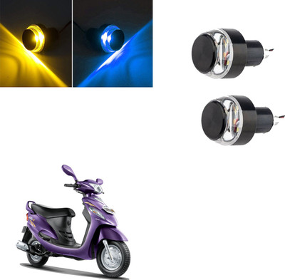Vagary Front LED Indicator Light for Mahindra Rodeo RZ(Blue, Yellow)