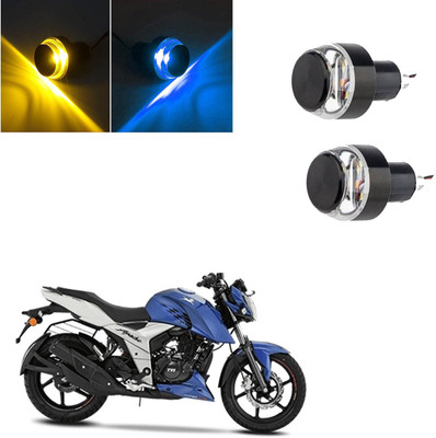 Vagary Front LED Indicator Light for TVS Apache RTR 160(Blue, Yellow)