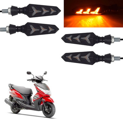 Vagary Rear, Side LED Indicator Light for Yamaha Ray Z(Yellow)