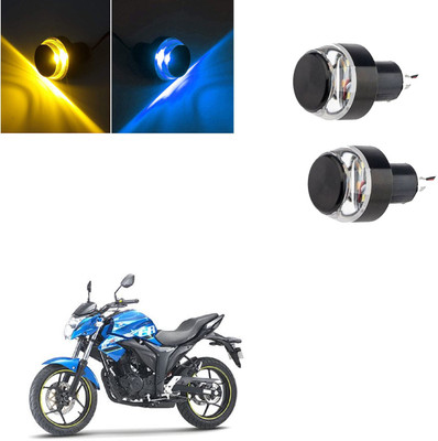 Vagary Front LED Indicator Light for Suzuki Gixxer(Blue, Yellow)