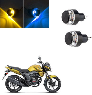 Vagary Front LED Indicator Light for Honda CB Trigger(Blue, Yellow)