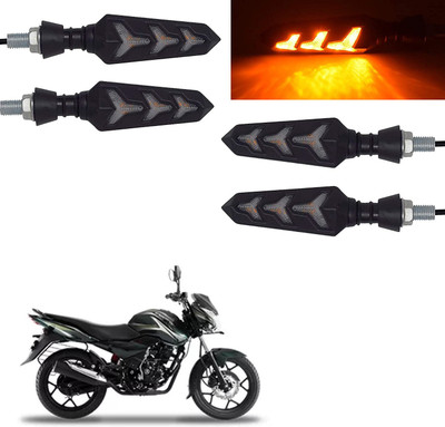 Vagary Rear, Side LED Indicator Light for Bajaj Universal For Bike(Yellow)