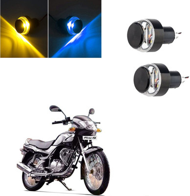Vagary Front LED Indicator Light for TVS Fiero F2(Blue, Yellow)