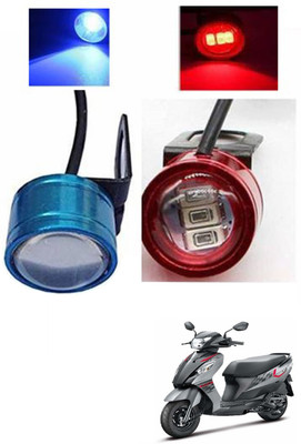 Generox Rear LED Indicator Light for Suzuki Lets(Blue, Red)