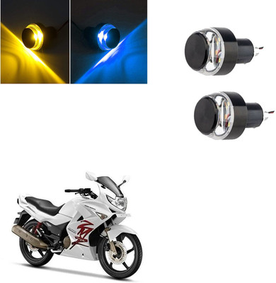 Vagary Front LED Indicator Light for Hero Karizma(Blue, Yellow)