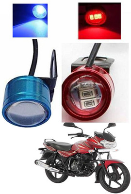 Generox Rear LED Indicator Light for Bajaj Discover 100(Blue, Red)