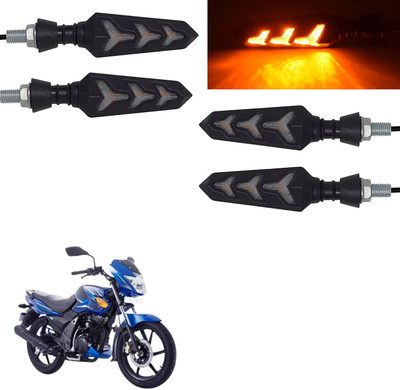 Vagary Rear, Side LED Indicator Light for TVS Flame SR125(Yellow)