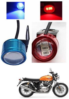 Generox Rear LED Indicator Light for Royal Enfield Interceptor 650(Blue, Red)