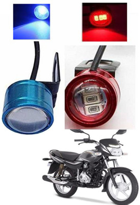 Generox Rear LED Indicator Light for Bajaj Platina 100(Blue, Red)