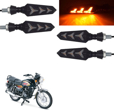 Vagary Rear, Side LED Indicator Light for TVS Max 4R(Yellow)
