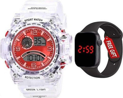 HUNTER HAWK Digital Watch  - For Men