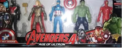 RIGHT SEARCH Super 5 Heros of Avengers-06(Multicolor)