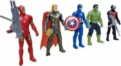 RIGHT SEARCH Super 5 Heros of Avengers-04(Multicolor)