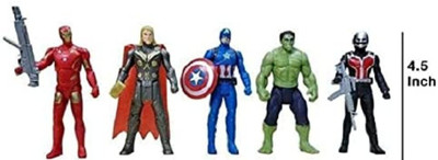 RIGHT SEARCH Super 5 Heros of Avengers-17(Multicolor)